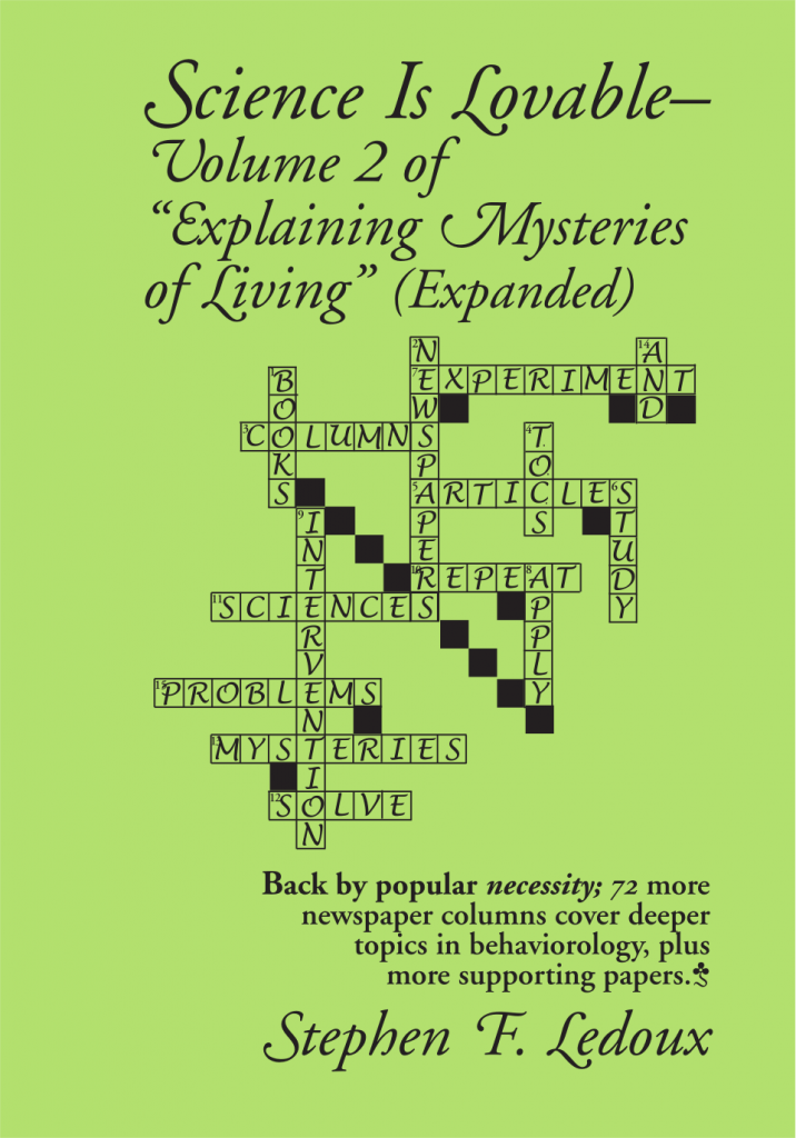 Science Is Lovable—Volume 2 of Explaining Mysteries of Living (Expanded)